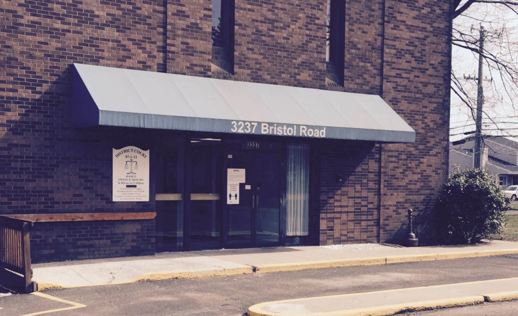 Bensalem Township Police Department entrance