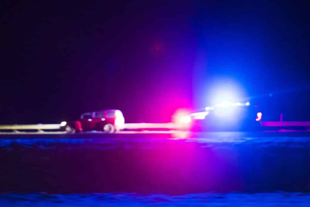 DUI vehicle stop by Pennsylvania police