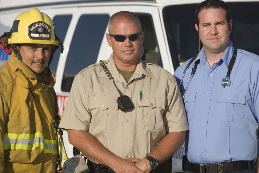 Firefighter, Sheriff and EMT