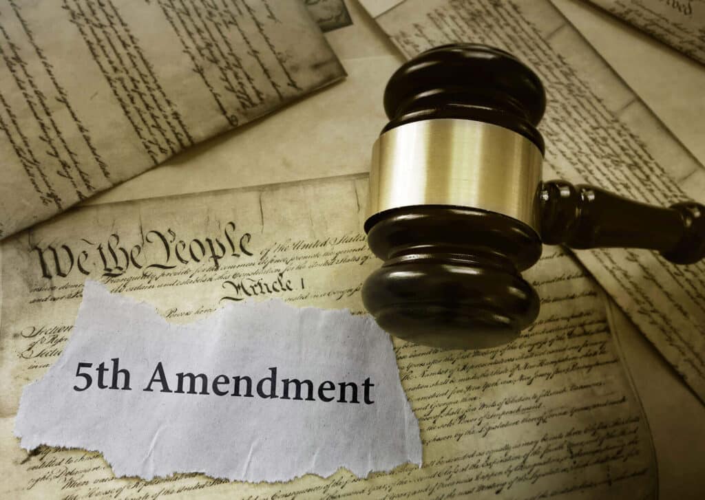 Fifth Amendment to the United States Constitution