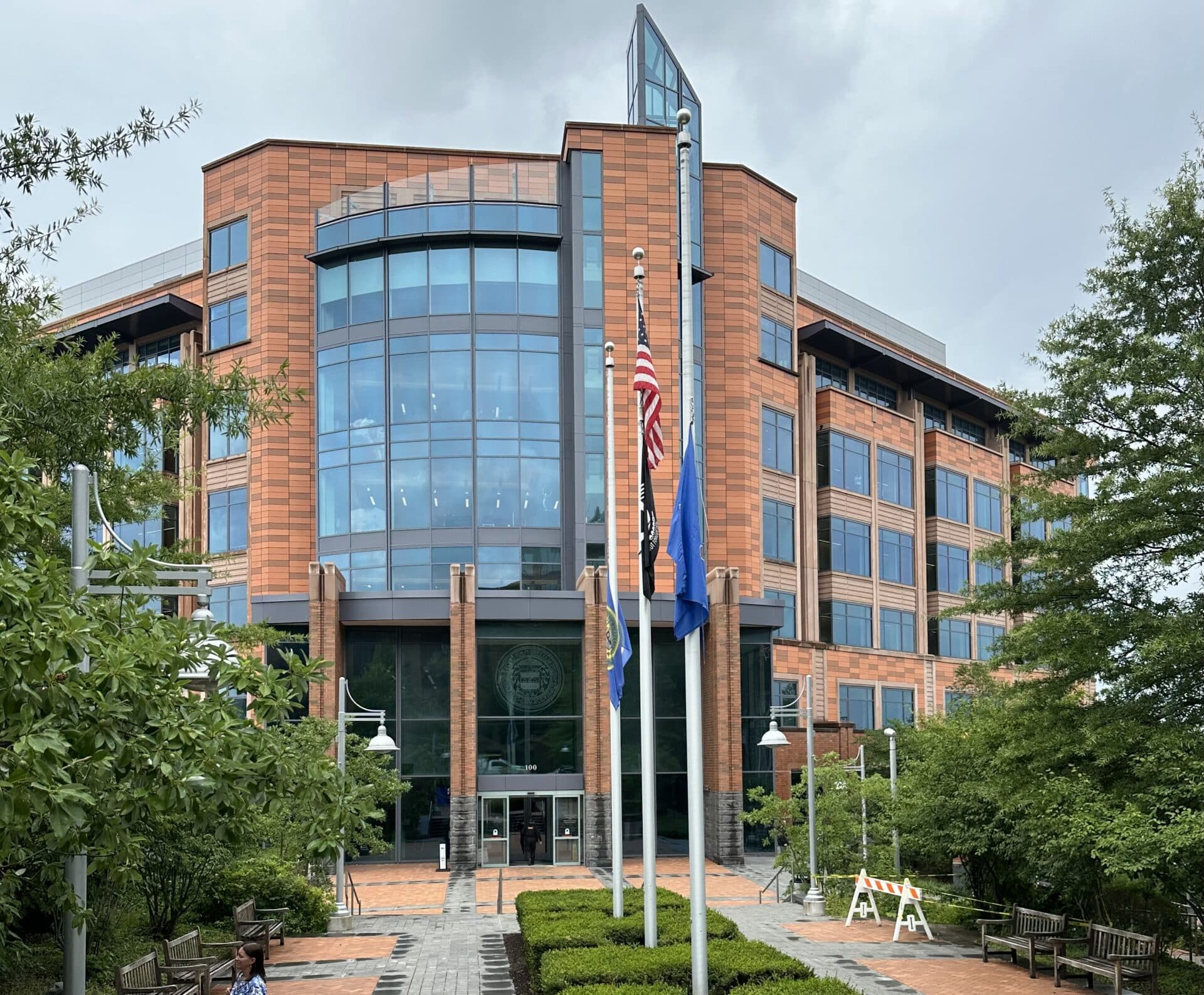 Bucks County Justice Center in Doylestown, Pennsylvania, where many DUI cases are heard.